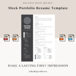 Professional CV Template for Web & Graphic Designers