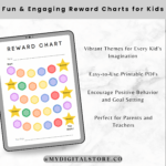 Motivate and engage your kids with this fun and colorful Printable Reward Charts Bundle! Perfect for teaching goal-setting, tracking progress, and encouraging positive behavior with themes like unicorns, space, and mermaids. Instant download.