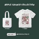 Apple Crunch Cartoon Design Pack