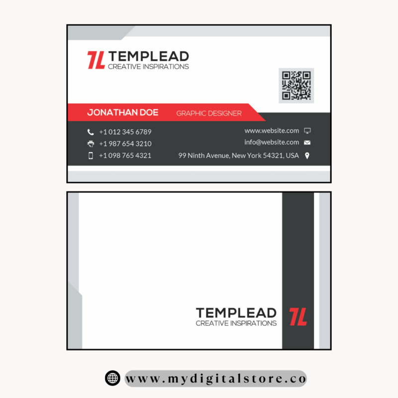 Stand out with this Professional Business Card Template Bundle! Editable PSD files, sleek double-sided designs, and print-ready resolution make creating professional business cards easy