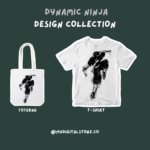 Dynamic Ninja Art Bundle: Stunning Digital Illustration in PNG & EPS Formats
