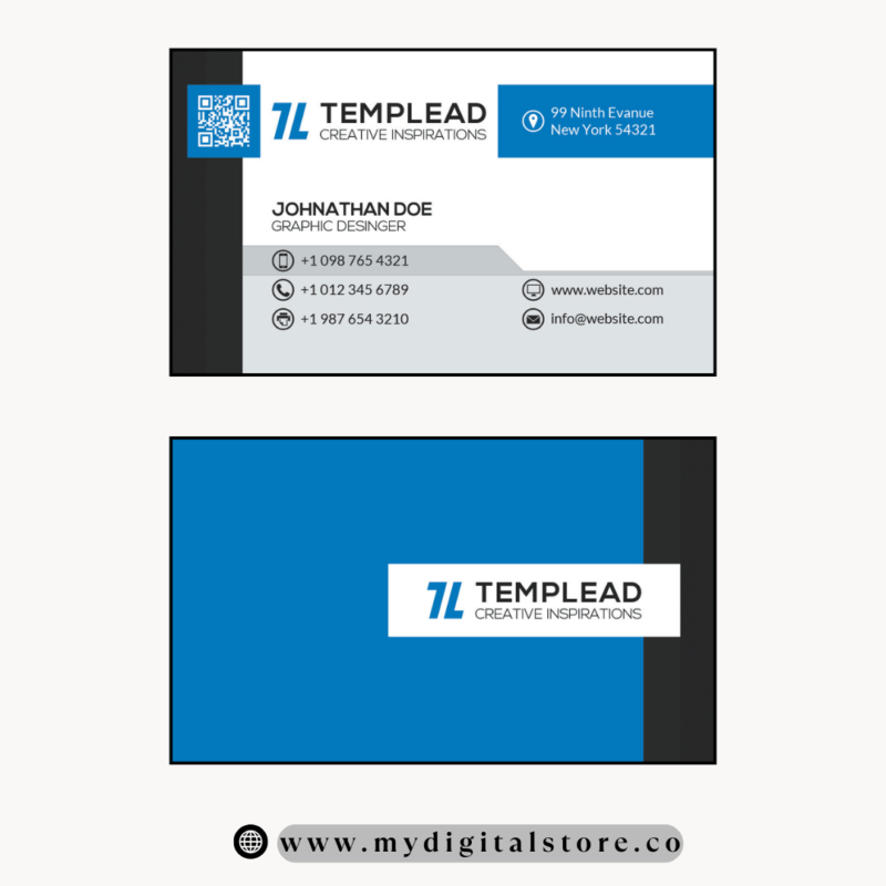 Professional Modern Business Card Template – 50% Off Sale